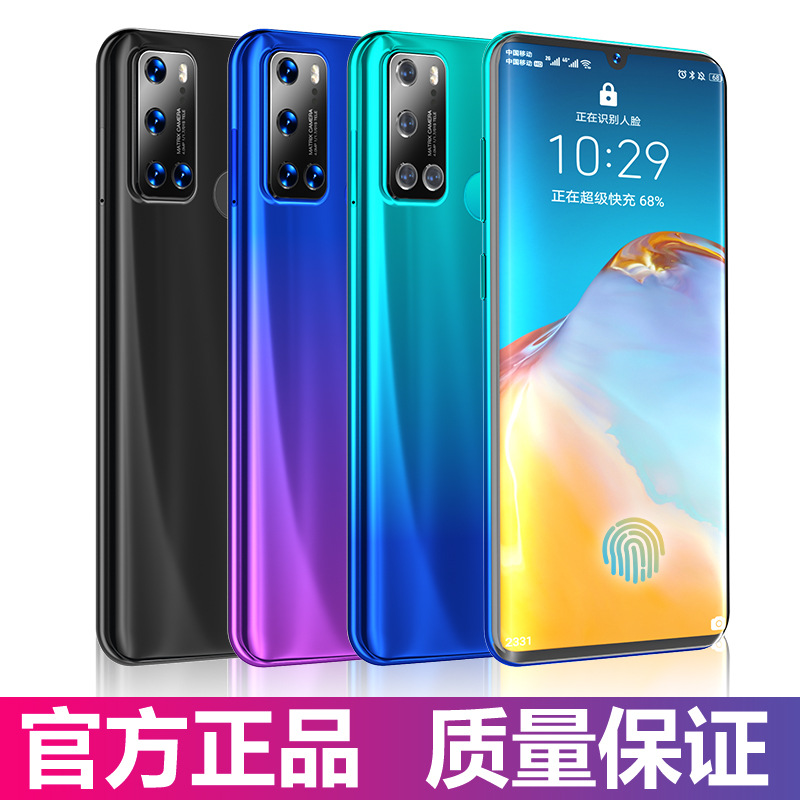 P40爆款正品6.5寸水滴6+128G全網通5G安卓低價智能手機批發