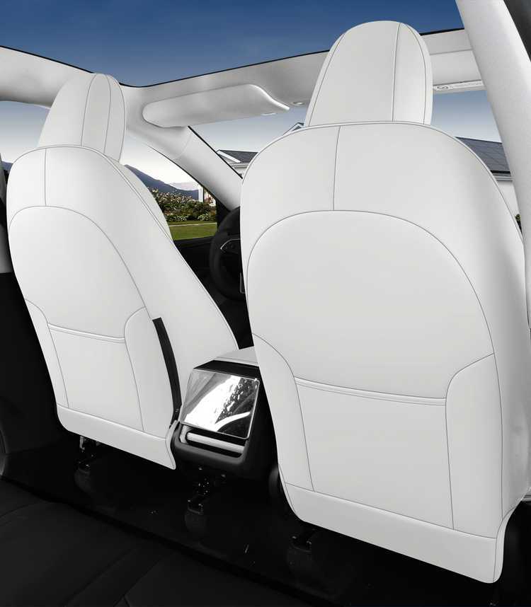 Specially Designed for Tesla's 25 New Model 3 Car Seat Cushions, Breathable Seat Covers and Seat Cushion Covers for All Seasons