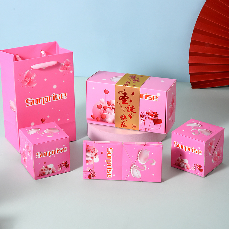 핑크 메리 크리스마스; 6 층 [허리 인감 선물 핸드백 보내기]]