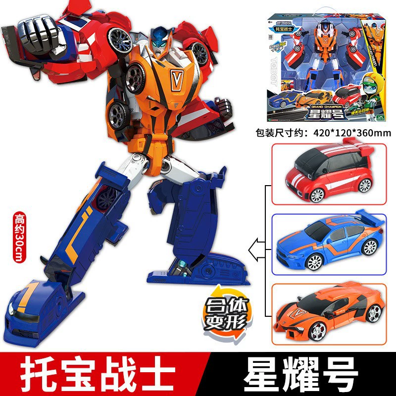 托宝 Warrior Galaxy Detective 6 Sonic Thunder Speed of Light Rapid Star Hexa Mecha Deformation Mecha Boy — игрушка-подарок (транслитерация названия сохранена)