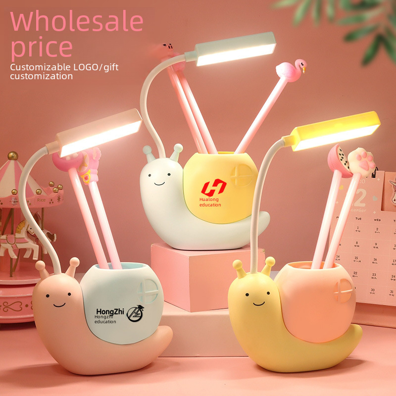 cartoon LED foldable table lamp