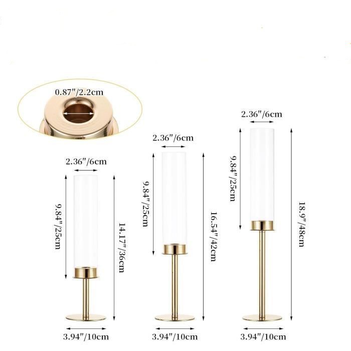 Candelaria de vidrio transfronteriza para decoraciones retro europeas metal chapado boda fiesta de cumpleaños decoración de mesa de comedor props