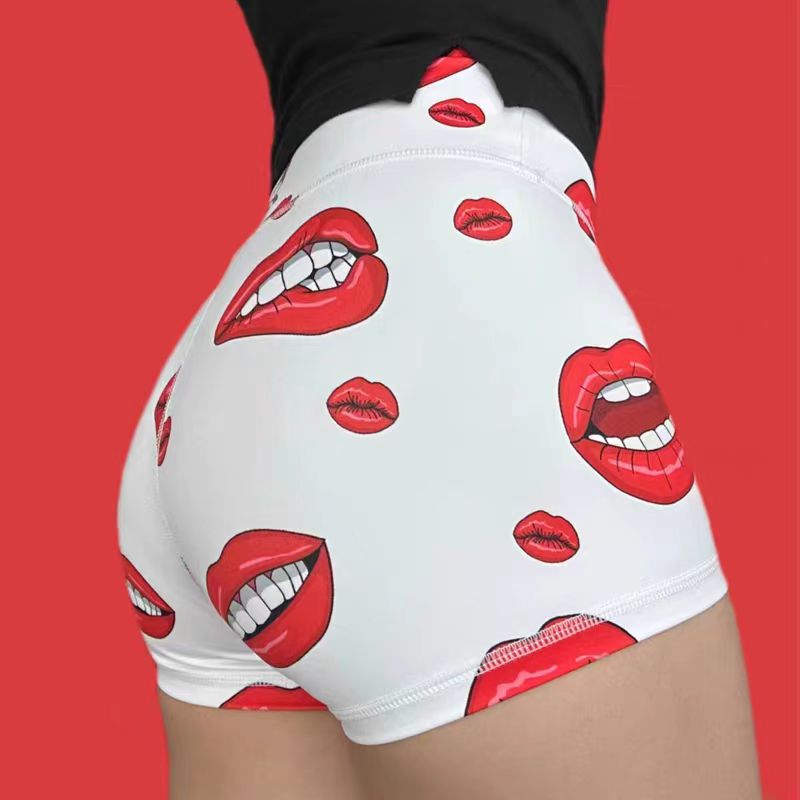 Nuevos pantalones cortos de yoga de tres puntos, cintura alta, cadera alta, sensación desnuda, alta elasticidad, transpiración, absorción de humedad, sudor, acondicionamiento físico, carreras, mujeres