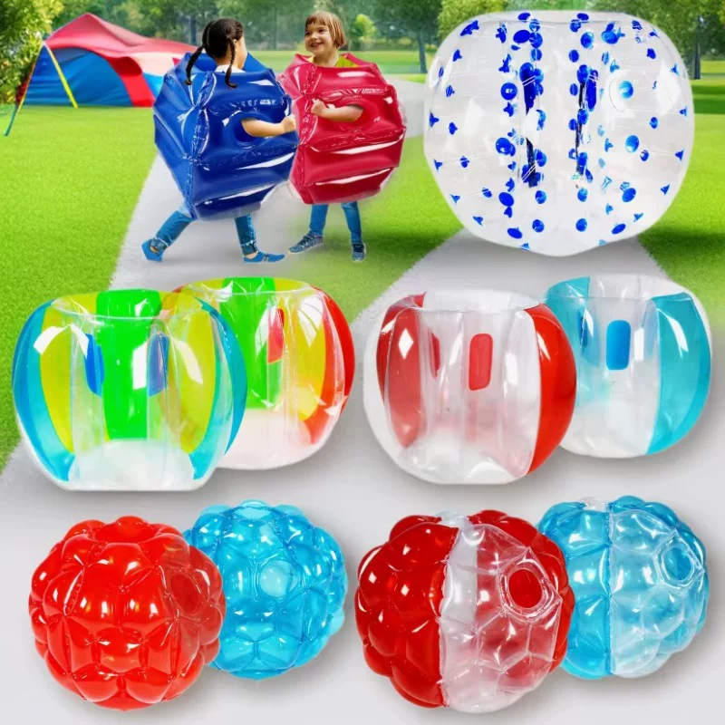 Interactive inflatable bumper, travel roller ball, (Physicals)