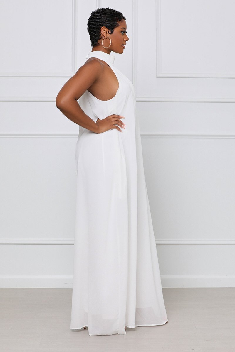 350g Weight Full Length Pants Length Polyester, Chiffon Fabric Type Mid Waist Waist Line Jumpsuits Pants Type Inelastic Elasticity Holiday, Family Gathering, Tea Party Occasion Loose Fit Type Solid Color Pattern Summer, Spring Season Women's Gender Simple Style, Classic Style Style Women's Holiday Family Gathering Tea Party Simple Style Classic Style Solid Color Full Length Jumpsuits 14