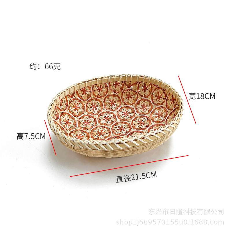 ベトナムの竹のバスケットの竹と箕の家庭用竹のマントーのかごの果物の竹のかごの農家の竹の製品の収納かごのマントーのかご|undefined