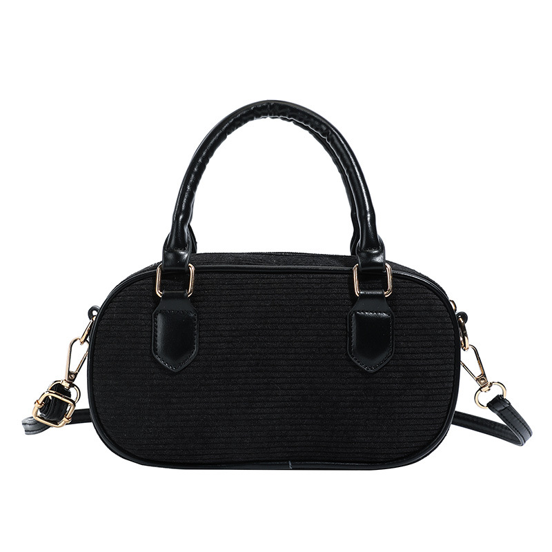 Bolsas de hombro de alto valor de color macarón para hombres y mujeres, bolsas de mano de niños a rayas de moda, bolsas para niños de caimón de otoño y invierno