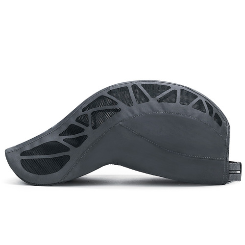 Summer SPORT Letters Front Hat Men Breathable Mesh Sunshade Quick Dry Hat Outdoor Duckbill Hat