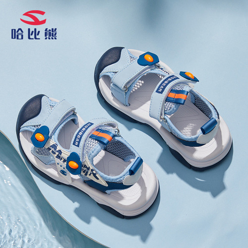 Habib Bear Children's Shoes  Summer New Baotou Sandals Boys Casual Beach Shoes Girls Sandals Dropshipping