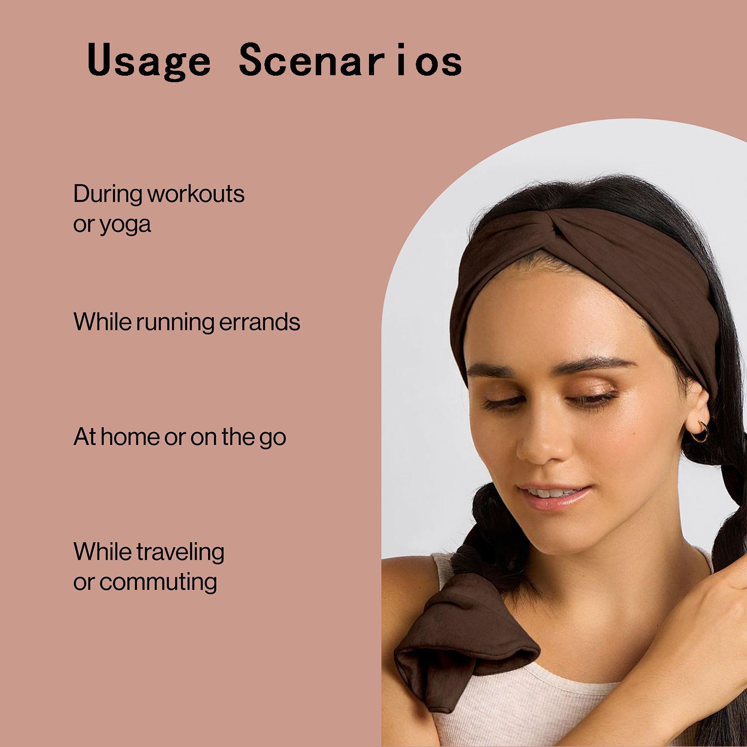 Sınır Ötesi Yeni Model Isısız Saç Dalgalandırma Bandı Saça Zarar Vermeyen Tembel Uyku Saç Dalgalandırma Mucizesi Cildi Sevimli Yüksek Elastik Yoga Saç Bandı Kadın