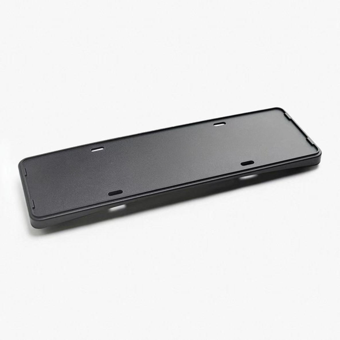 Suitable for Tesla Modely/3 New Version License Plate Frame Carbon Pattern License Plate Frame Protection Frame License Plate Frame Modification Accessories