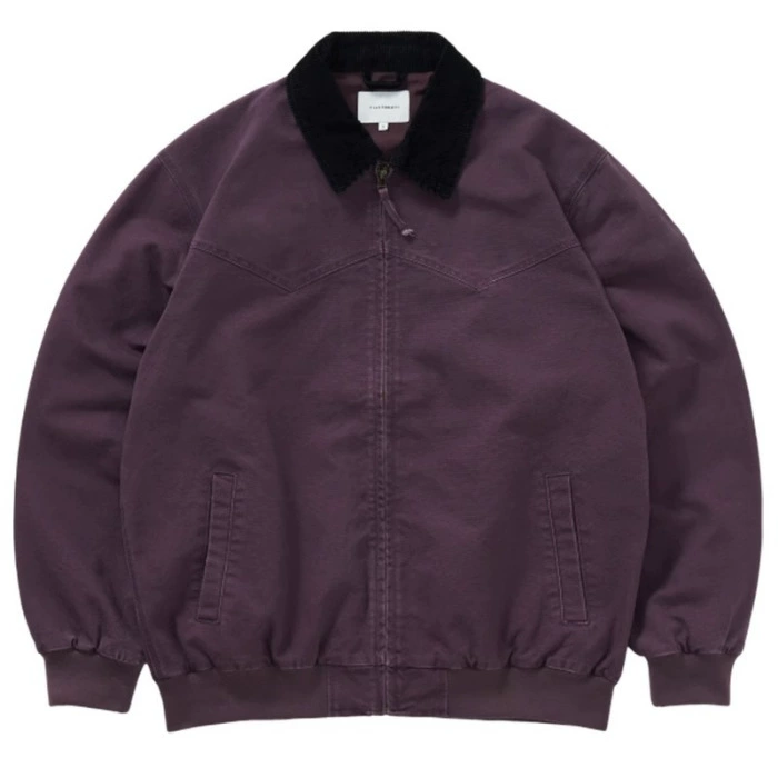 Фиолетовая медсестринская куртка в ретро стиле осень, американский стиль, oversize