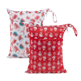 Multi-functional storage bag diaper storage bag ins baby diaper storage bag felt diaper storage bag