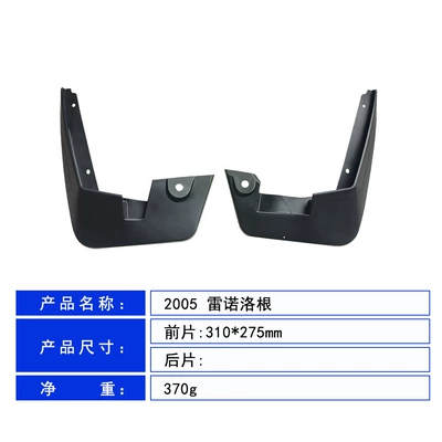 rubber material, Mudguard