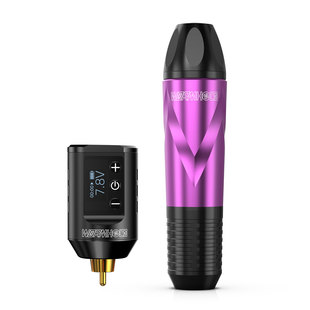 Hot Selling Wormhole Wireless Tattoo Pen Best-Selling Line Cutting and Fogging Tattoo All-In-One Machine Cross-Border Amazon Chpc18-A