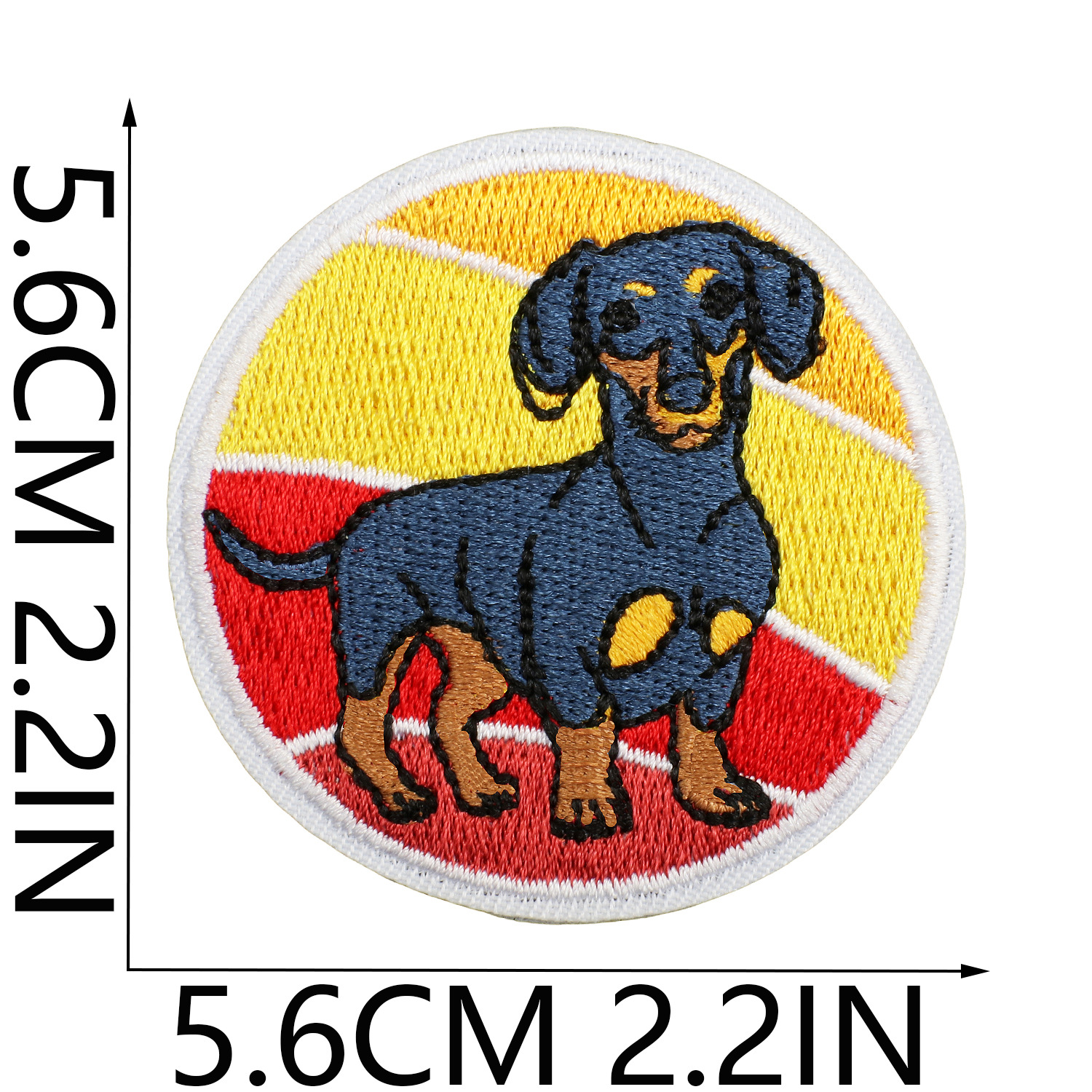 3g Weight Clothing Sticker Patches Classification 1 Piece Quantity Dacron thread Material Dog Pattern Casual, Elegant, Cute Style Embroidery Craft 1 Piece Casual Elegant Cute Dog Dacron Thread Clothing Sticker Patches 25