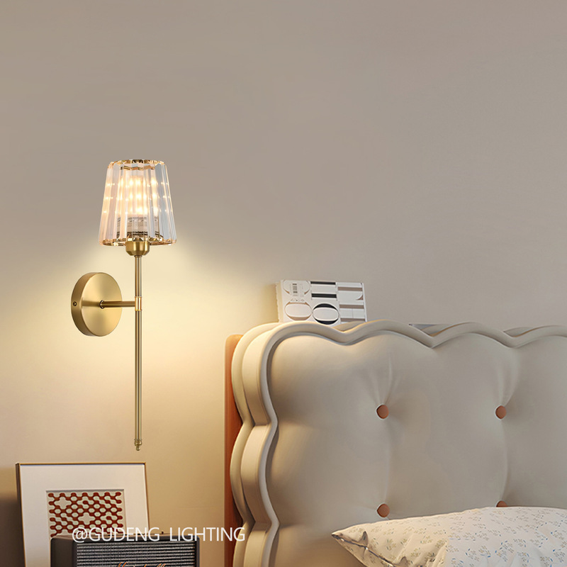 Step into E-Commerce Special Wall Lamps American Bedroom Living Room Study Bedside Lighting Nordic Creative Stair Corridor Lamps