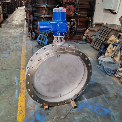 【厂家直销】不锈钢电动通风蝶阀D941W-6P DN800全系列高品质|ru