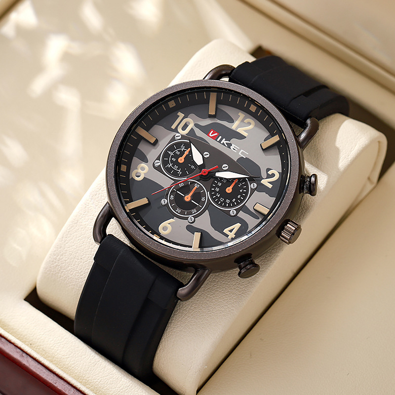 Fashion Trend Explosions Large Dial Men's Watch Men's Style Niche Life Waterproof High-end Face Value Quartz Watch