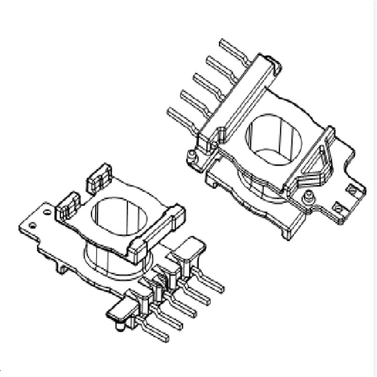 ATQ17高频变压器骨架立式5+0骨架ATQ17