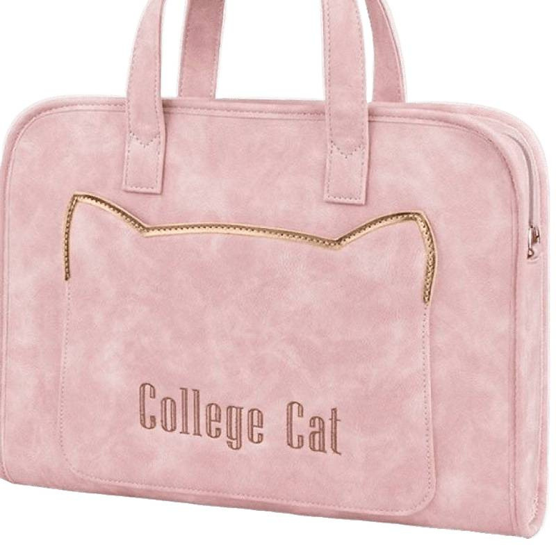 Bolso de computadora portátil para mujer hermosa aplicación de bolso de hombro de Huawei Apple Lenovo Business