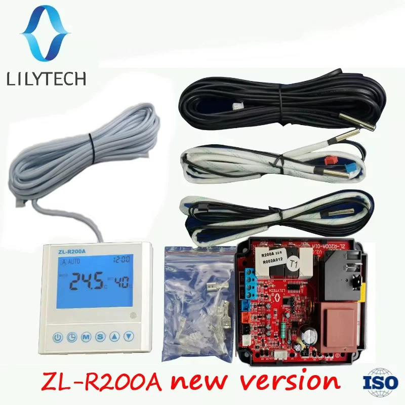 LILYTECH ZL-R200A, воздушный водонагреватель контроллер, специальный контроль теплового насоса, воздушная энергетические панели