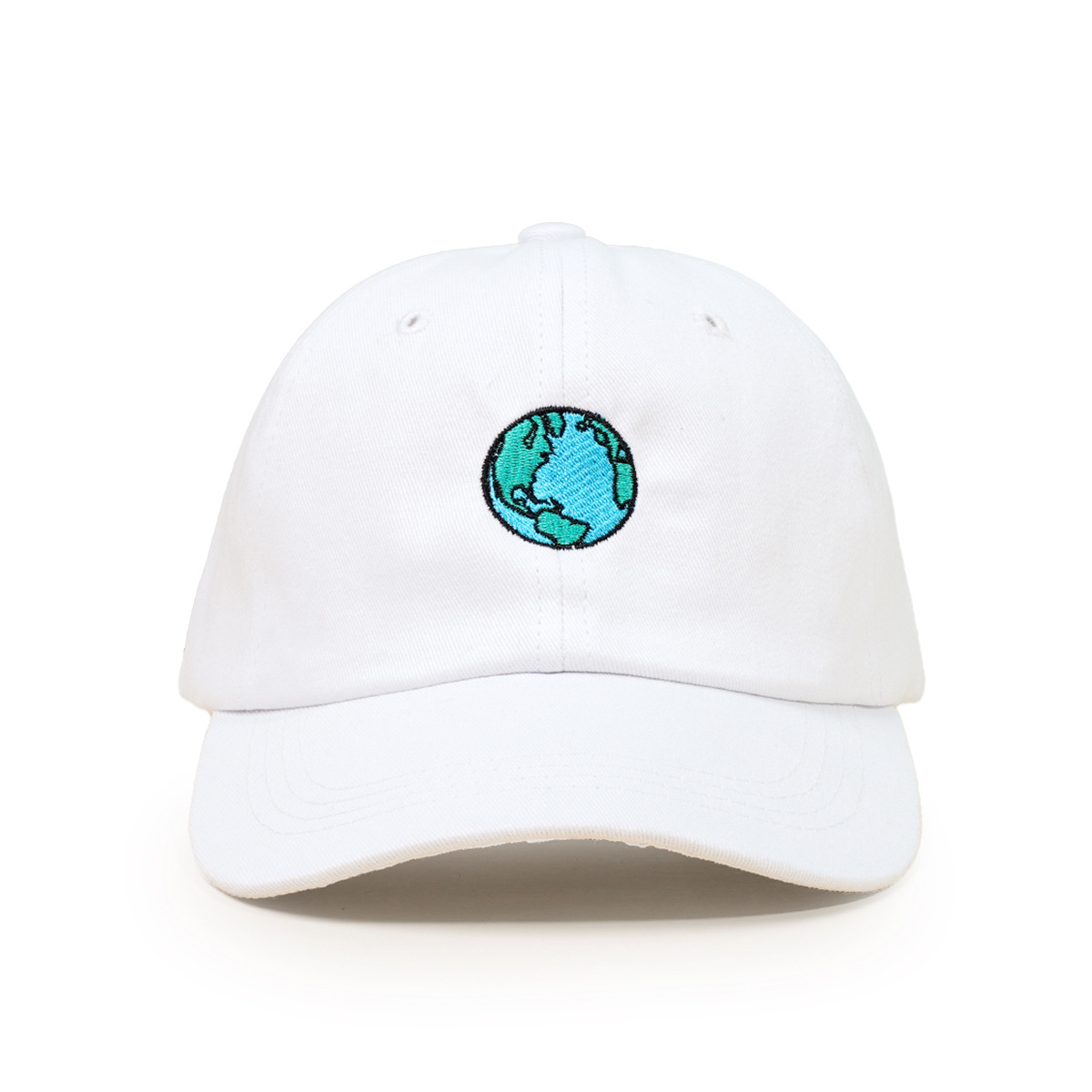 Korean Embroidered Earth Wide-brimmed Baseball Cap Wholesale Nihaojewelry display picture 12