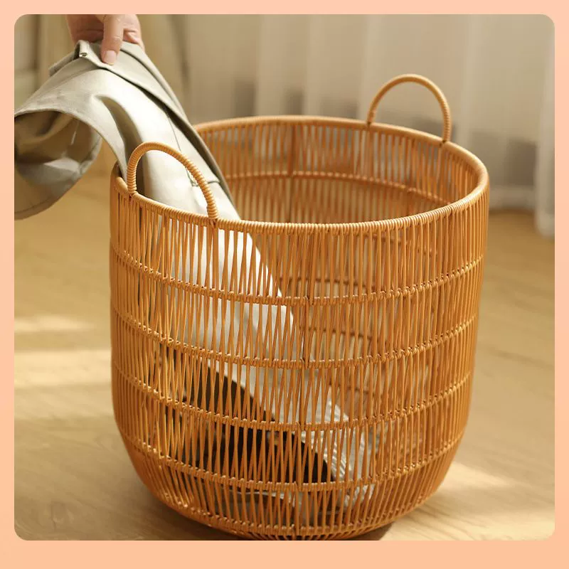 Laundry basket for bedroom, storage basket, waterproof storage system