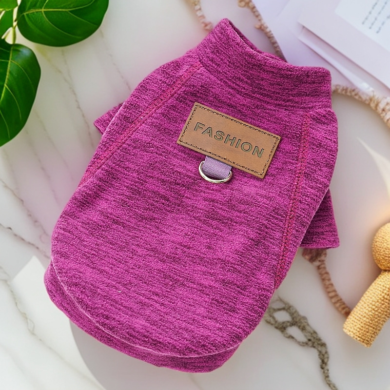 Otoño y invierno de Año Nuevo mascotas perros y gatos grandes ropa de pelusa camiseta de fondo de tracción Teddy Bear artículos de perro