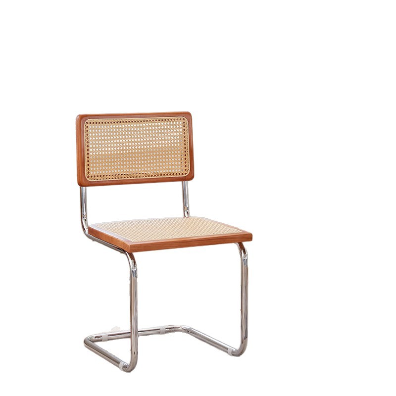 Sillas japonesas modernas simples, sillas de ocio, sillas de comedor retro, sillas de red nórdicas.