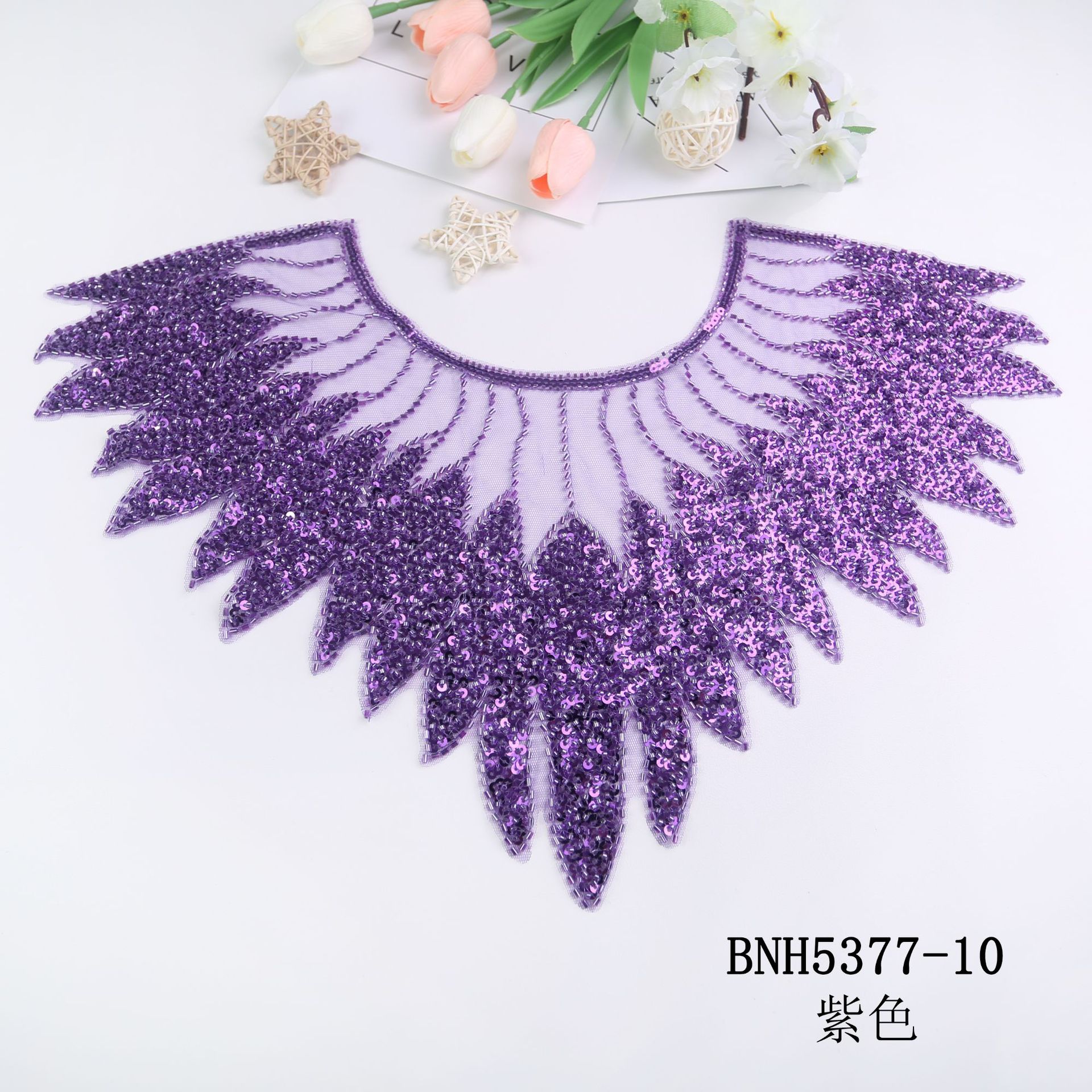 56*40cm 보라색 칼라