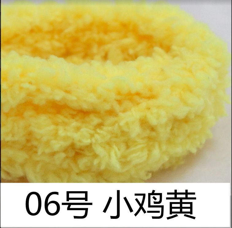 15mm cifrado Twist stick 1 m largo Super grueso Super denso tira de lana de raíz de lana hecha a mano DIY cachorro material paquete