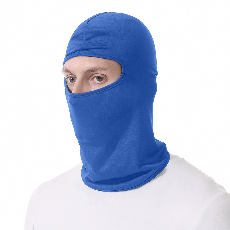 Капюшон из ледяного шелка, велосипедная маска, женская Балаклава, капюшон с одним отверстием, спортивная защита лица на открытом воздухе, велосипедный капюшон