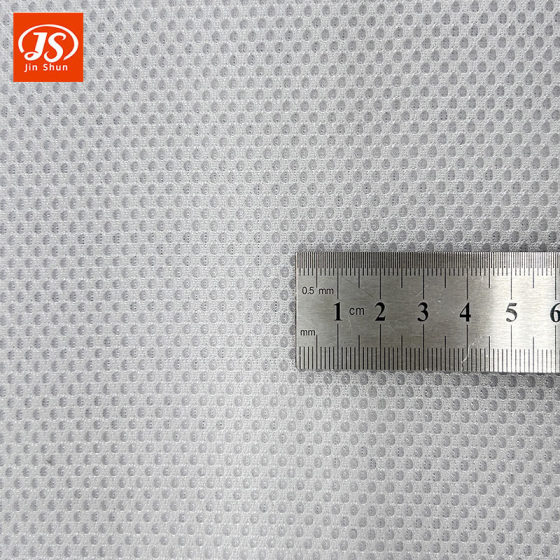 Factory in stock 3d sandwich mesh fabric luggage shoe mattress padded mezzanine mesh fabric office chair mesh