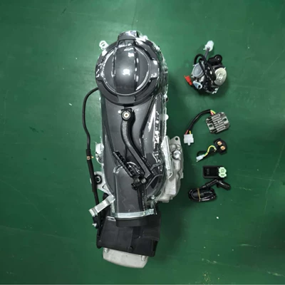 block engine, long cylinder – Engine assembly