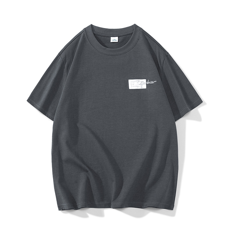 Summer New Pure Cotton T-shirt Men's Casual Versatile Student Fashion Brand INS Versatile Loose Casual Top Clothing Men's Wear_voghion.com