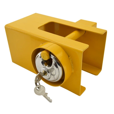 Aneng Car Products Stainless Steel Trailer Lock Universal Truck Trailer Connector Trailer Lock Cross-Border Hot Selling Combination Lock (Car lock) - s002-lock-key
