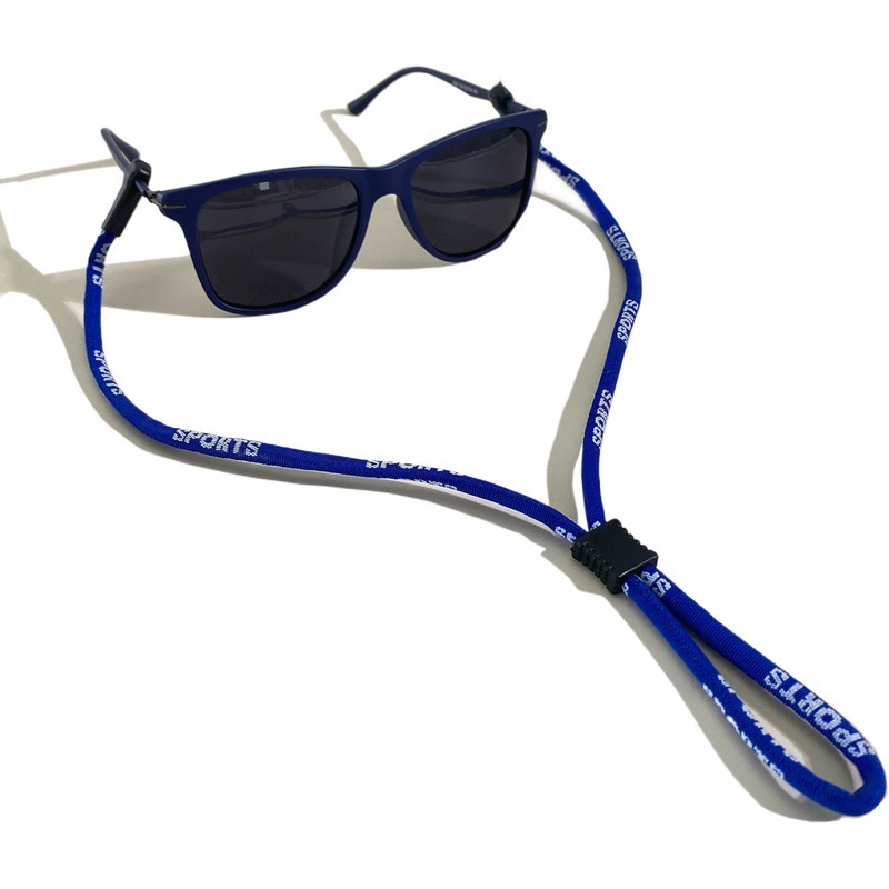 Трансграничная Европейская и американская Amazon SPORT Регулируемая жаккардовая защита от потери Удобная цепочка для очков Веревка для очков ремень для очков