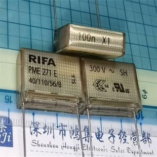 PME271E 100N X1 300V 104 0.1UF �_��22mm RIFA ���ٱ�Ĥ���