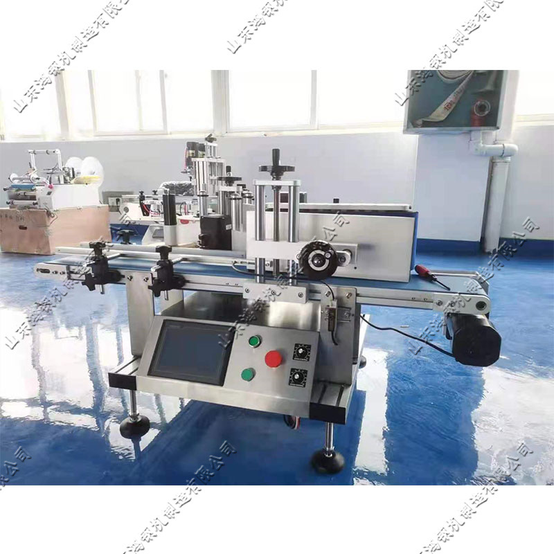 食品饮料打标机 桌面台式圆瓶自动贴标机 不干胶圆瓶标签粘贴机