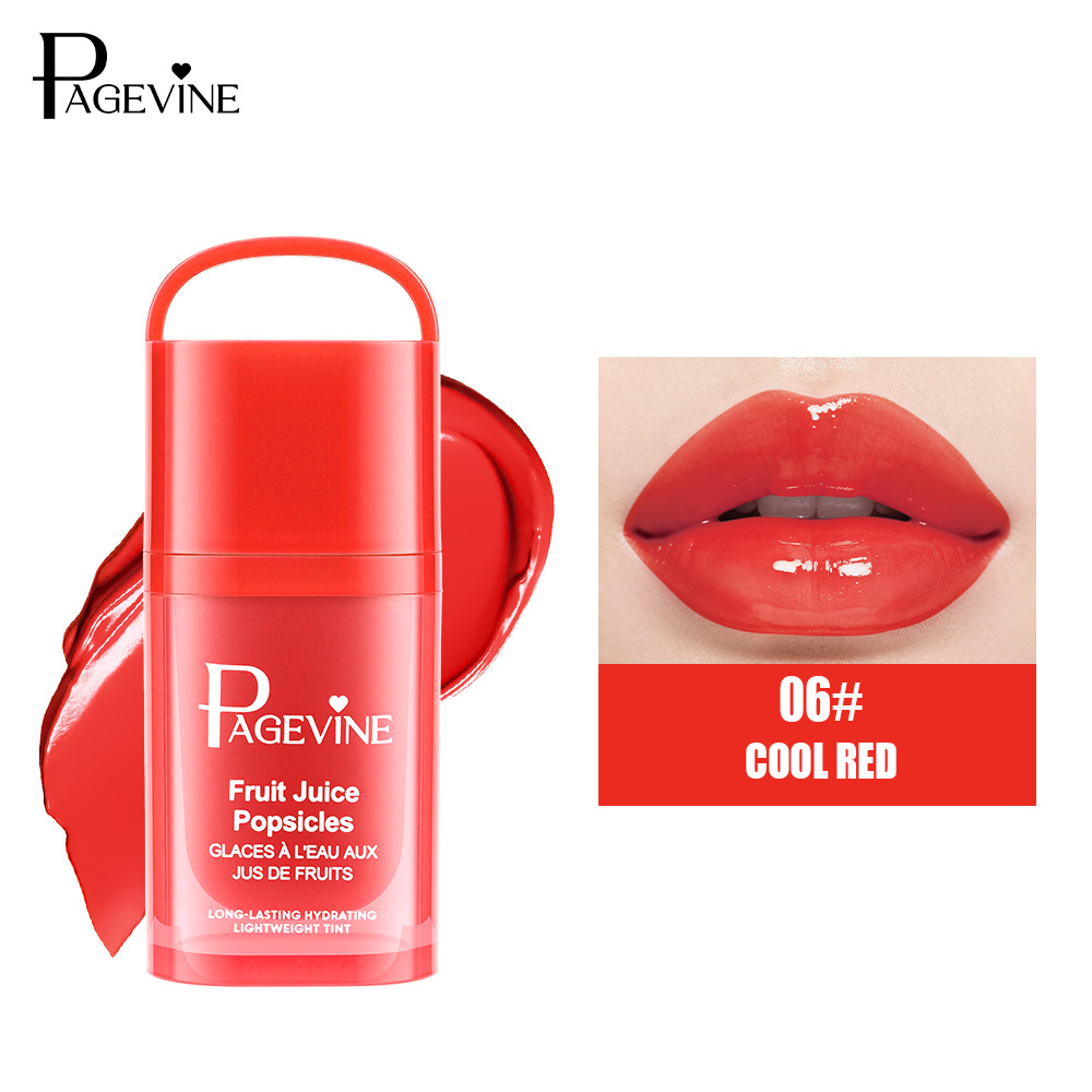 Cross-border PAGE VINE Jugo labial miel de bloqueo de color acuoso esmalte labial duradero sin tazas blanqueador labial gloss Amazon