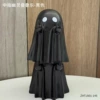 Black ghost kid giving middle finger (pack of two) can be stacked high