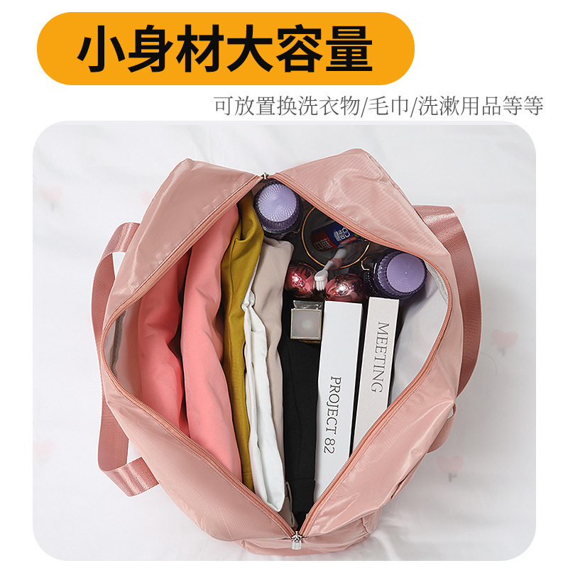 Bolsa de viaje de tela Oxford bolsa de equipaje portátil de gran capacidad en movimiento puede cubrir la bolsa de almacenamiento de ropa de carro al por mayor