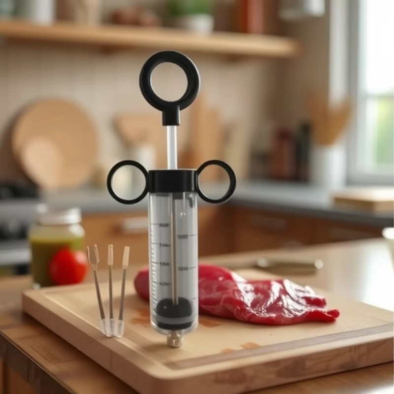 Cross-Border Marinade Injector Bbq Injector Kitchen Barbecue Marinade Seasoning Needle Turkey Needle