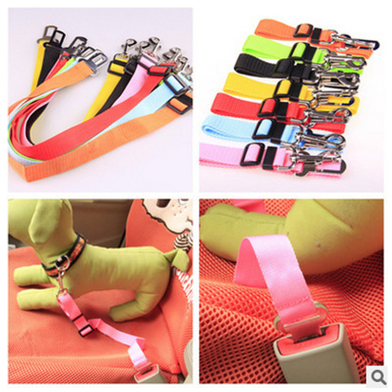 Sicherheitsgurt Auto Haustierbedarf Katze und Hund Traktion Sicherheitsschnalle_voghion.com