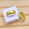 Brass jewelry, copper ring suitable for men and women, long-lasting polishing cloth