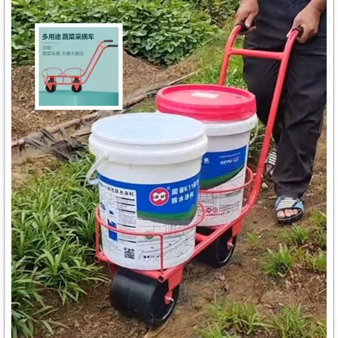 蔬菜瓜果采摘车西红柿黄瓜采摘大棚运输车采摘工具车【10月垒德株