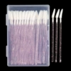 Oblique head crystal rod powder
