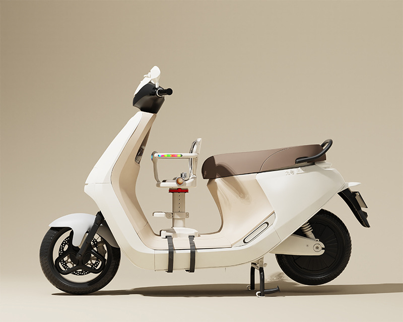 Electric Vehicle Child Seat Front-Mounted Infant Child Seat Motorcycle Battery Car Safety Baby Stool Children's Model