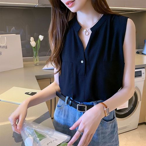 Women's Summer New Casual Long-Sleeve Blouse, Stylish Korean Version T-Shirt, Loose Top for Outerwear